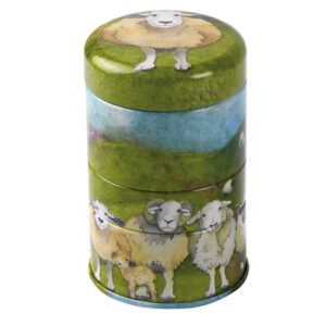 Emma Ball set of 3 mini stacking tins