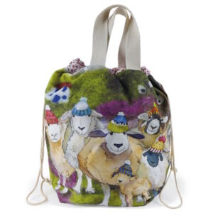 Emma Ball Happy Sheep Large bucket Bag