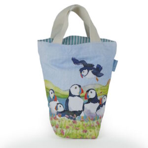 Emma Ball Sea Thrift Puffins Bag
