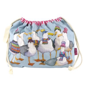 Emma Ball Seagulls in Beanies Bag