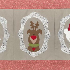 Fig N Berry A Christmas Portrait Table Runner Pattern