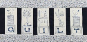 Fig N Berry Quilt Wall Hanging Pattern