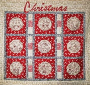 Fig n Berry A Deers Christmas Wall Hanging Pattern