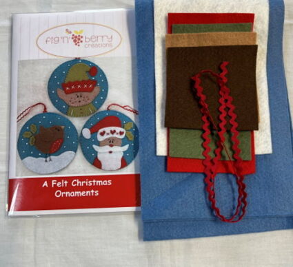 fig n Berry A Felt Christmas Ornaments Kit