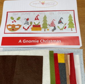 Fig n Berry A Gnomie Christmas Wall Hanging Kit