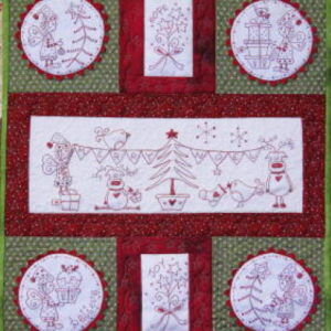 Fig n Berry A Little Angels Christmas Wall Hanging Pattern