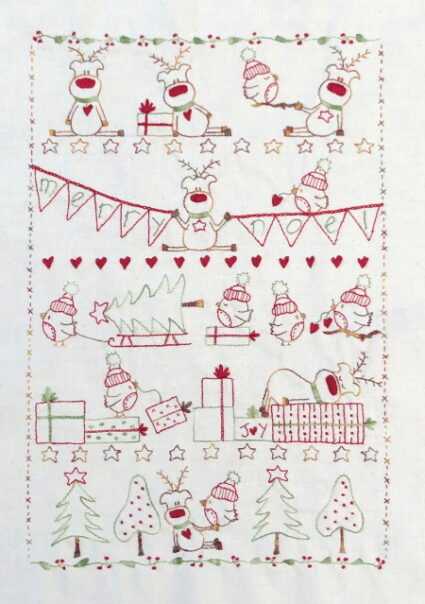 Fig n Berry A Robins Tale Christmas Wall Hanging Pattern