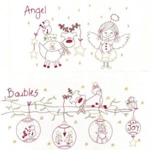 Fig n Berry A-Z of Rudolph Christmas Block of the Month