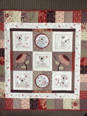 Fig n Berry Betsy and Gander Wall Hanging Pattern