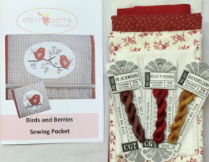 Fig n Berry Birds and Bees Sewing Pouch Kit