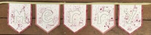 Fig n Berry Christmas Bunting Block of the Month Pattern