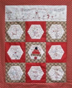 Fig n Berry Christmas Carols Pattern by Lisa Cantlay