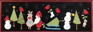 Fig n Berry Christmas Under The Stars Tablerunner Pattern
