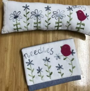 Fig n Berry Flowering Blooms Needlecase