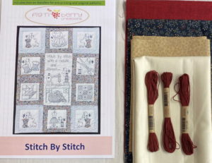 Fig n Berry Stitch by Stitch Wall Hanging kit