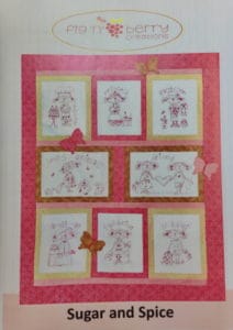 Fig n Berry Sugar and spice Stitchery Quilt Pattern