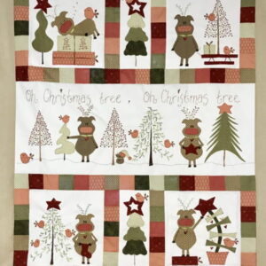 Fig n Berry The Perfect Tree Christmas Applique Quilt Pattern