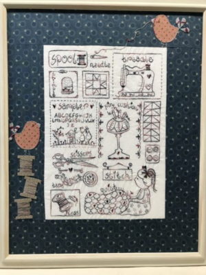 Fig n Berry The Stitchers Sampler Pattern