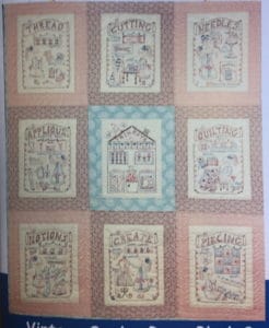 Fig n Berry Vintage Sewing Block of the Month Patterns