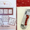 Fig n Berry When You Wish Christmas Red Work Embroidery Kit