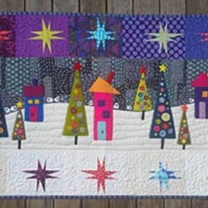 Wendy Williams Flocks by Night Christmas Wall Hanging Pattern