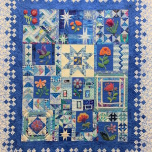 Flying Fish After the Rain Quilt Pattern by Wendy Williams