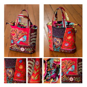 Flying Fish Crazy Little Bag Pattern by Wendy Williams