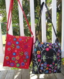 Flying Fish Messenger Bag Pattern by Wendy Williams