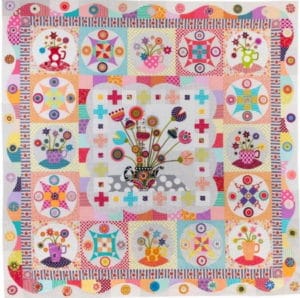 Flying Fish Tea Party Quilt Pattern by Wendy Williams