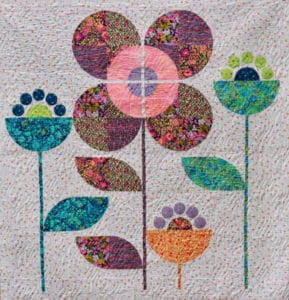 Free Bird Quilting Designs Baby Blossom Quilt Pattern by Carolyn Murfitt