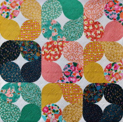 Free Bird Quilting Designs Raindrop Swirl Quilt Pattern By Carolyn Murfitt