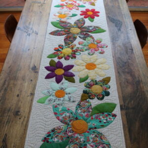 Freebird Blossoms Table Runner Pattern