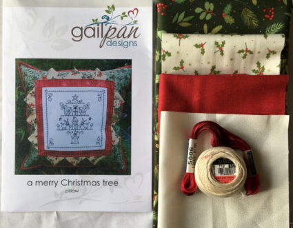 Gail Pan A Merry Christmas Tree Cushion Kit