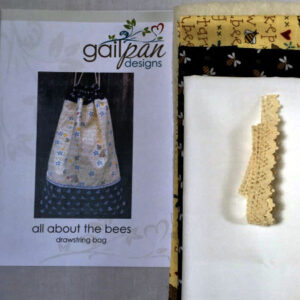 Gail Pan All About the Bees bag kit sold at Poppy Patch