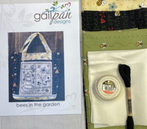 Gail Pan Bees in the Garden Bag Kit