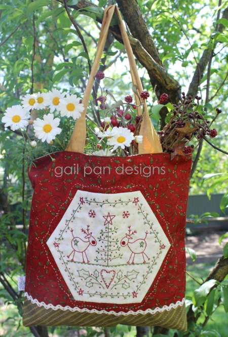 Gail Pan Christmas Cheer Bag Pattern