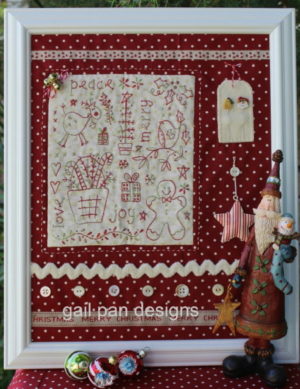 Gail Pan Christmas Collage Pattern