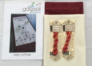 Gail Pan Daisy Cottage Table Runner Kit