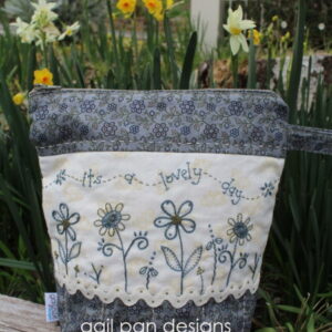 Gail Pan Its a Lovely Day Zip Bag