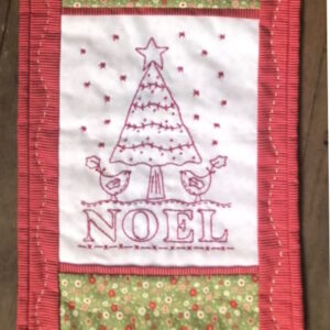 Gail Pan Noel Christmas Table runner pattern