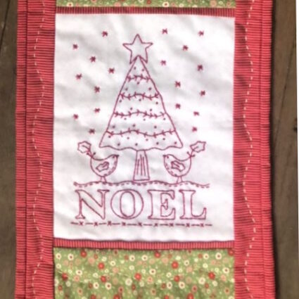 Gail Pan Noel Christmas Table runner pattern