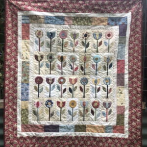 Gail Pan Sallys Garden Flower Quilt Pattern