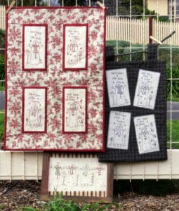 Gail Pan Snowy Garden Stitcheries Pattern