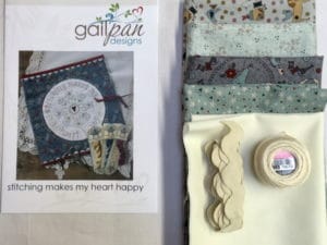 Gail Pan Stitching Makes My Heart Sewing Folder kit