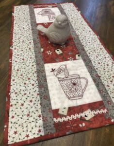 Gail Pan Tea With Friends Table Runner Pattern