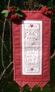 Gail Pan The Joy of Christmas Wall Hanging Pattern