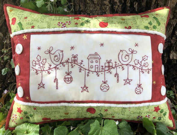 Gail Pan Together at Christmas Cushion Patter