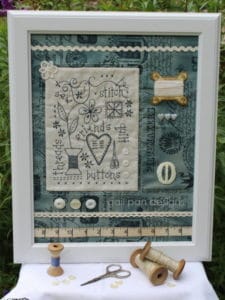 Gail Pan Vintage sewing Collage Pattern