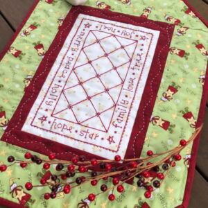 Gail Pan Wishes for Christmas Tablerunner Pattern