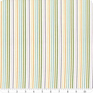 Guess How Much I Love You Christmas Stripe Teal by Anita Jeram
